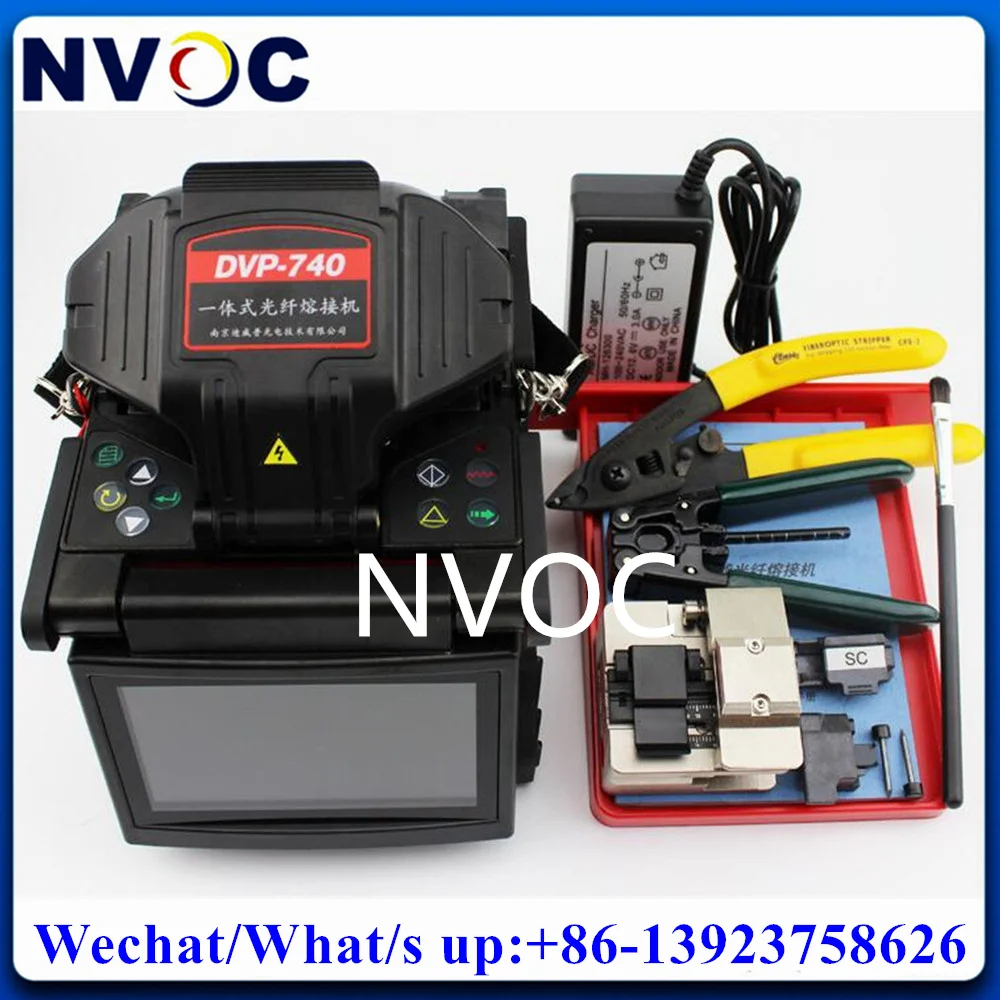 

DVP Brand New DVP740 Multilanguage Optical Fiber Fusion Splicer Fiber Optic Splicing Machine DVP-740