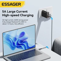 Essager 240W Super Fast Charge Type-C 67W Cable Quick Charge USB Cable 6A For Xiaomi 12Pro Redmi K50 Note 11Pro Black Shark 5Pro - Image 4