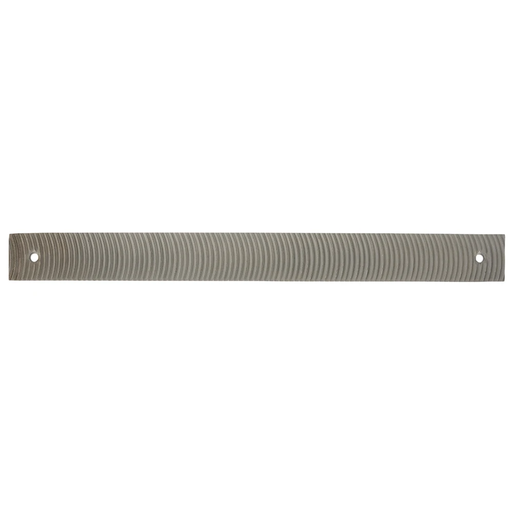 Feile Zähne Feile Heimwerkzeuge Karosserie gebogen Silber Stahl 1 PC 14 Zoll Feilenhalter Polierer Feilen für Sand flach Schön – Detail 25