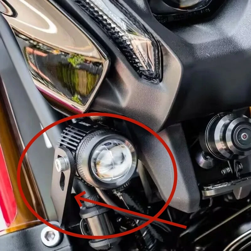 오토바이 스포트라이트 브래킷 스포트라이트 지지대 고정 브래킷 자동차 조명 액세서리 Yamaha MT 09 MT-09SP MT09 2021-2025