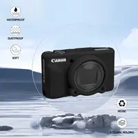 Camera Case for Canon PowerShot SX740 / SX730 Digital Camera, Soft Silicone Protective Bag Removable Lens Cover Accessories 5