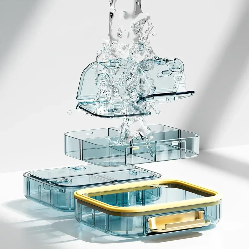 Compact and Moisture-Proof Travel Pill Organizer
