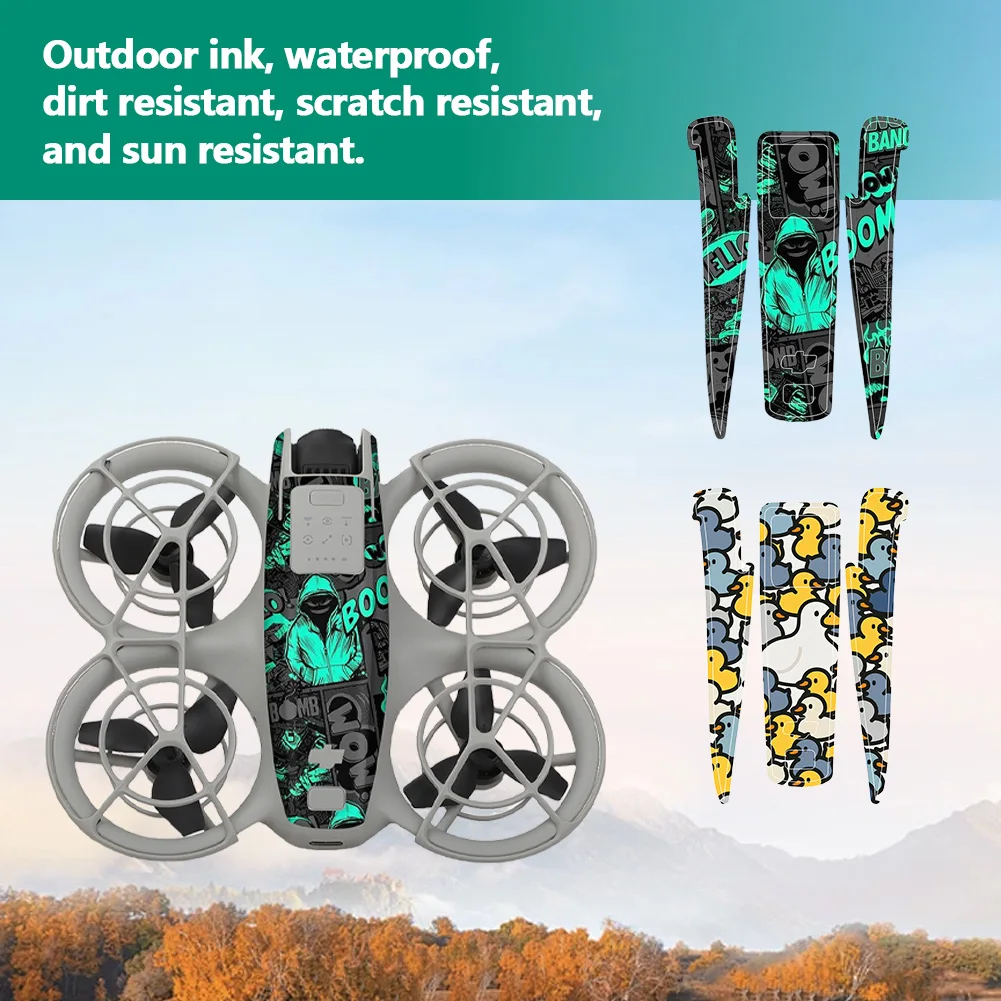 Protective Film for DJI NEO Stickers Waterproof Decorative Sticker Body Remote Control Sticker For DJI NEO Drone Accessories