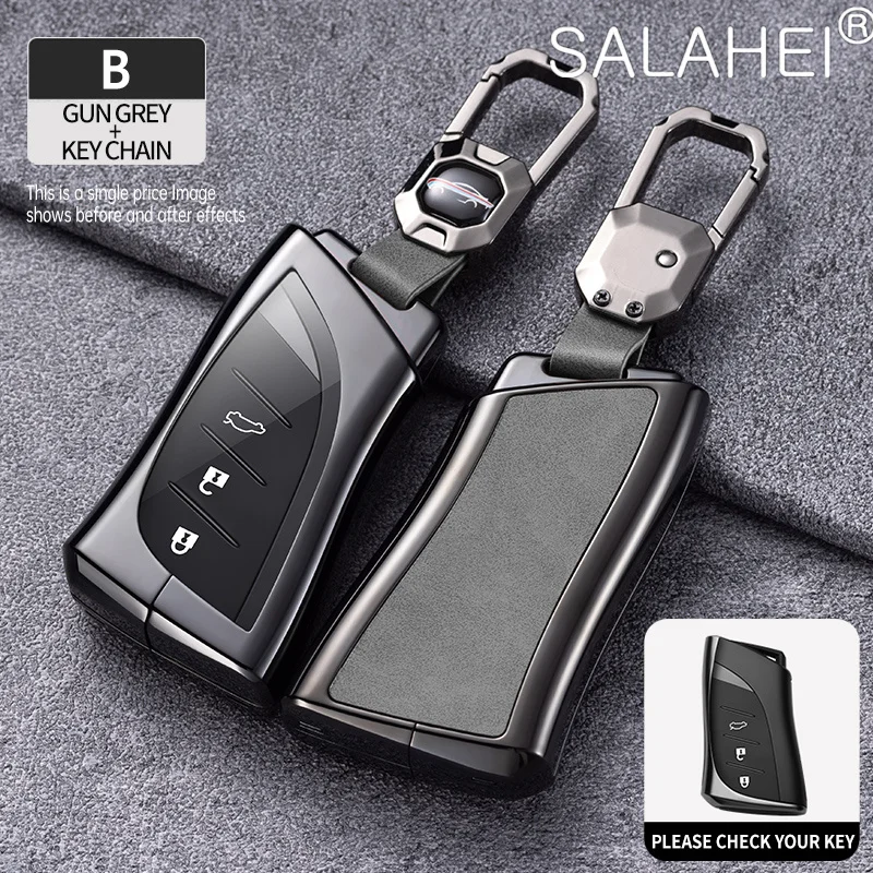 

Car Remote Key Fob Case Cover Keychain For Lexus IS250 IS200 CT200h GS300 LS430 RX450h LX570 IS300 ES RX LS IS NX CT Accessories