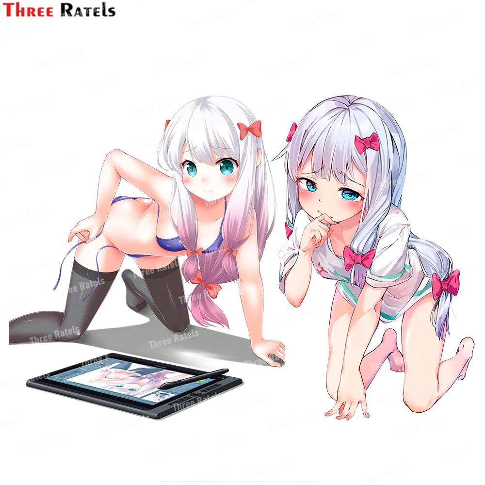 

Милые и сексуальные Мультяшные аниме Izumi Sagiri Eromanga Sensei наклейки для бампера, зеркала, багажника, декоративные наклейки