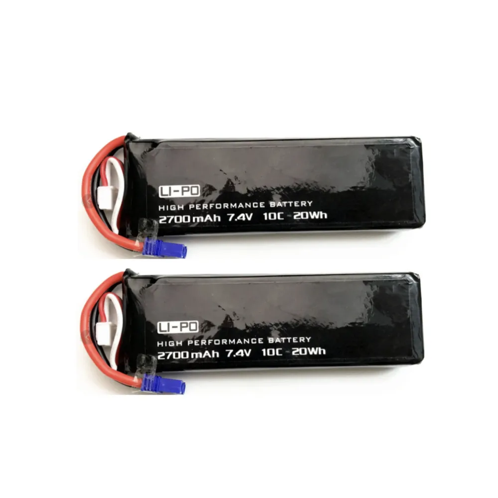 

7.4V Battery for Hubson H501W H501S H501C 7.4V 2700mAh lipo battery 10C 20WH For RC Qaudcopter Drone Parts