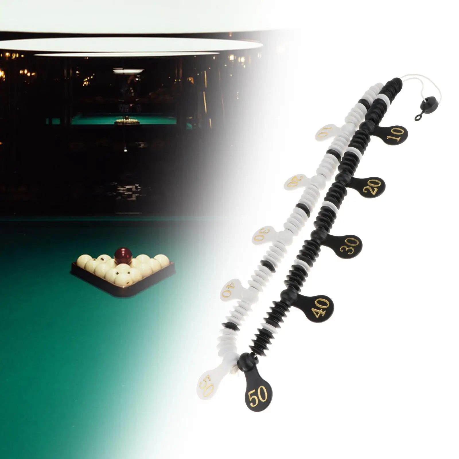 

Pool Scoreboard Beads Scoring System Scoring Device Foosball Portable Snooker Game Match Club Accessories Snooker Score Board
