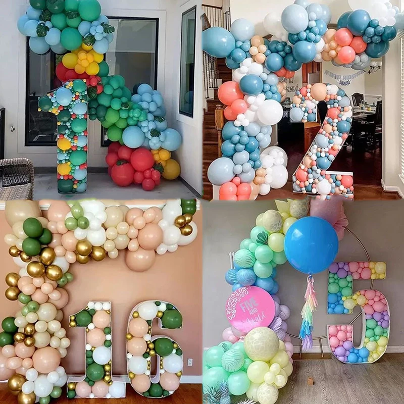 73cm Giant Birthday Balloon Filling Digital Box Anniversary Wedding