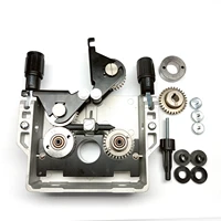 76zy-04 76zy04 37x12x19 Geared Drive Roller Laser Mig Aluminium Steel Flux Cored Wire Feed Feeder Motor Frame Wheel Assembly 1
