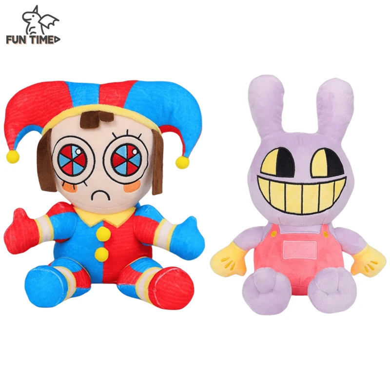 The Amazing Digital Circus Anime Figure Pomni Jax Peluche Figura Kawaii Cute Amazing Digital Circus Figures Regali Di Natale