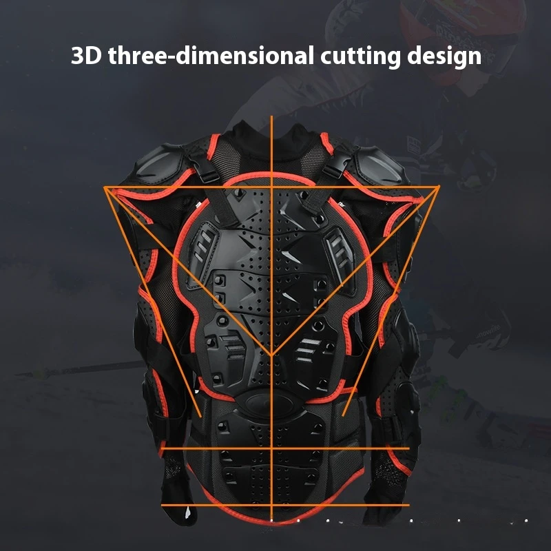 Scrambling Motorcycle Armor Protective Clothing Riding Racing Anti-Fall Clothing Anti-Fall Pants Suit Chest Protector Armor