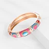 Enamel Bracelet For Women Bangle On Hand Hawaiian India Cloisonne African Jewelry Women's Hand Bracelets Bohemian Designer Gifts 3