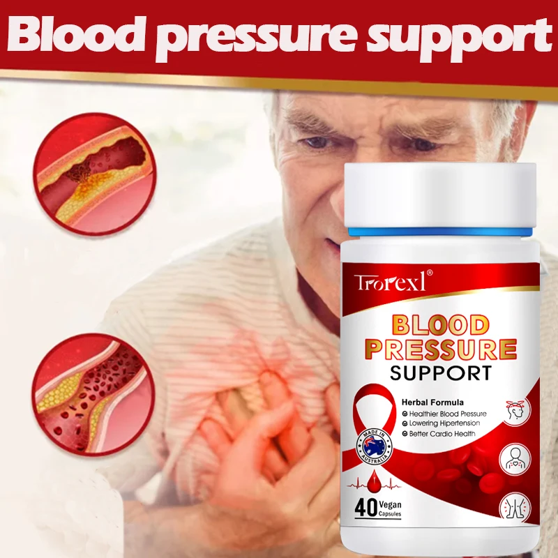 

Blood Flow Booster Blood Circulation Supplement for Optimizes Blood Pressure and Cholesterol to Support Health