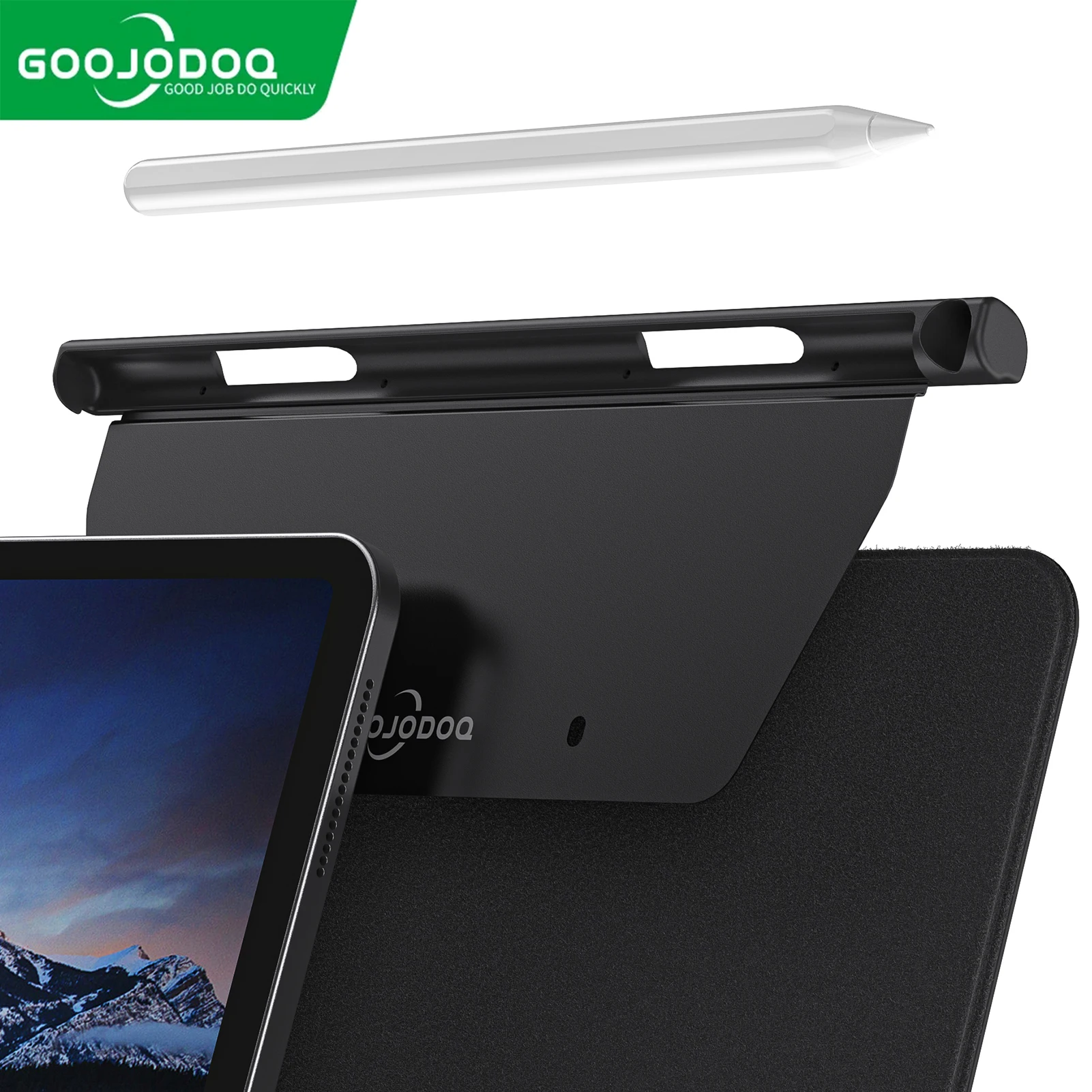 Goojodoq-folio Teclado Mágico Inteligente para Apple Porta-lápis Magnético 2