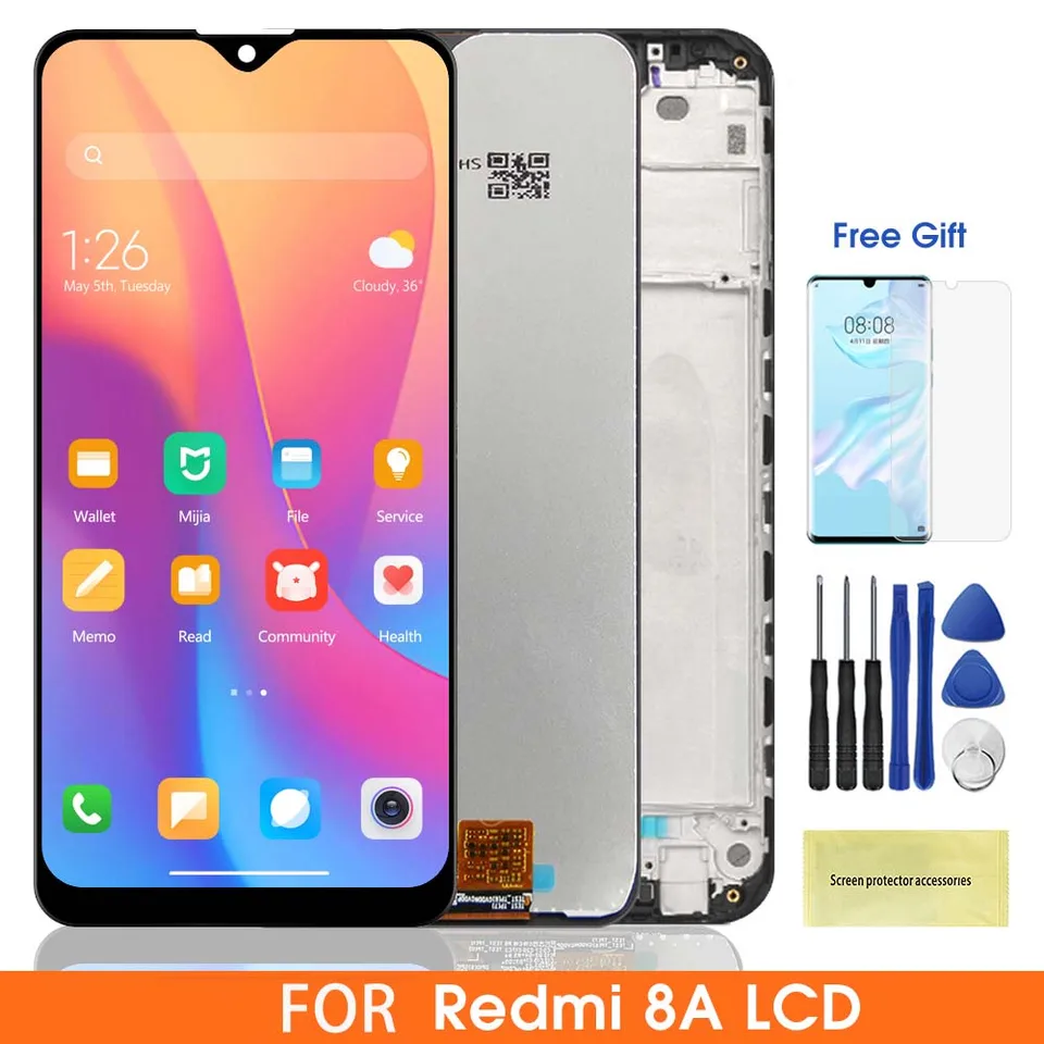 Écrans LCD Xiaomi Redmi 8 et vitres tactiles