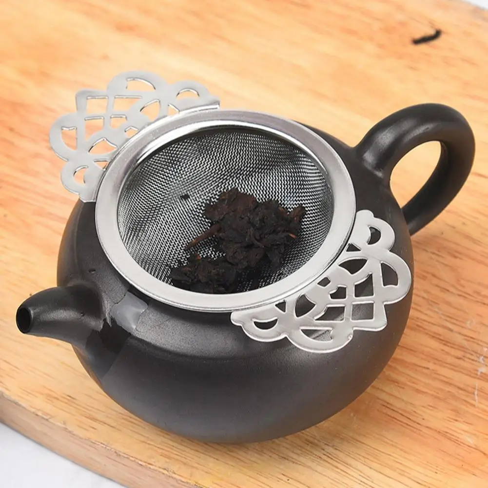 

Fine Mesh Tea Strainer Stainless Steel Tea Infuser Strainers with Fine Mesh for Loose Leaf Tea Double for Mugs for Brewing