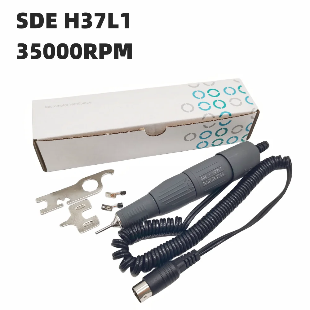 Nail Drill Pen 35K STRONG 105L 102L H37L1 H200 Dental Lab Polish Handle For STRONG210 90 204 Marathon Electric Manicure Machine 6