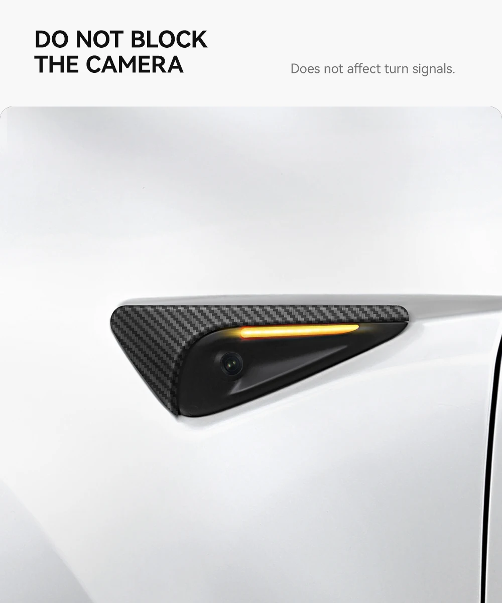 for Tesla Model 3 Y Highland Juniper 2025 Side Camera Cover Lens Protector ABS C