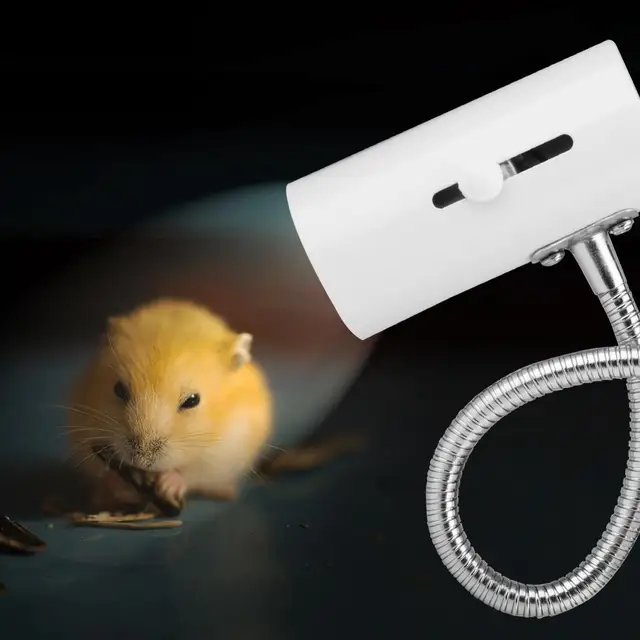 360 Degree Rotation Reptile E27 Lamp-socket Kit Pet Heating Lamp Clip Cover Clip-on Bulb Universal Light Holder 2