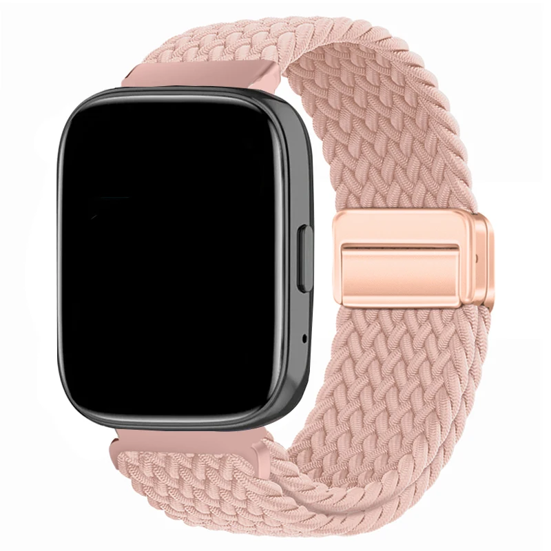 Braided Nylon Solo Loop Band with Magnetic Buckle
