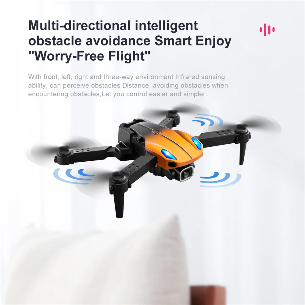 rc wifi camera BBSONG Mini Drone 4K HD Dual Camera WIFI FPV Professional Automatic Obstacle Avoidance RC Quadcopter KY907 Dron Toy For Boy Gift foldable fpv wifi rc quadcopter remote control drone