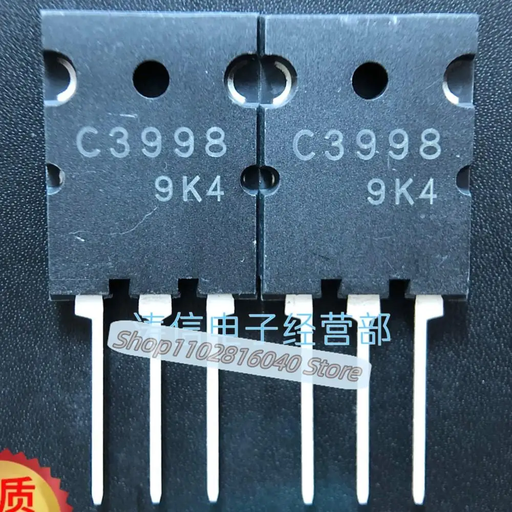 

10PCS/Lot 2SC3998 C3998 TO-3PL 25A/1500V Best Quality Imported Original Spot