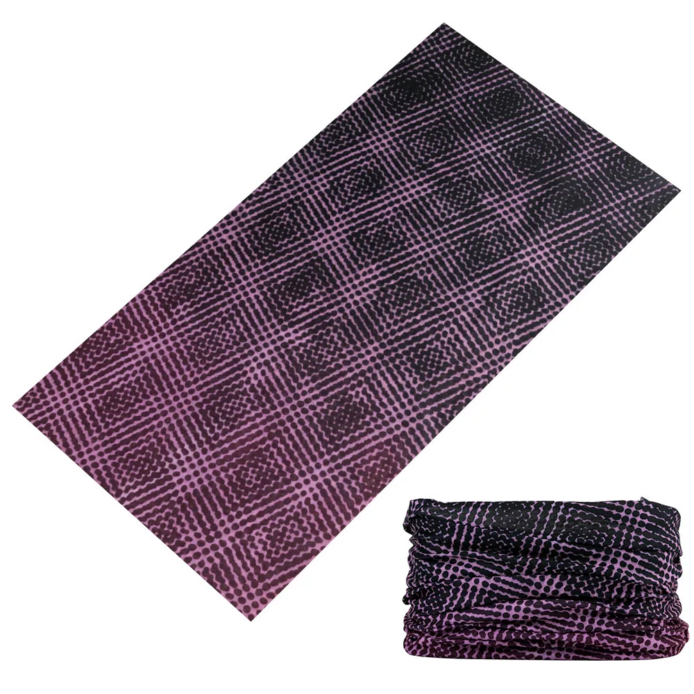 Gradient Scarf Pirate Hat Bandana Gradient Seamless Bandanas For Women Men Multi Use Headband Cycling Face Mask