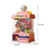 Electric Claw Machine Toy Exciting Play with Mini Dolls, Tokens, Tumbler Doll 6
