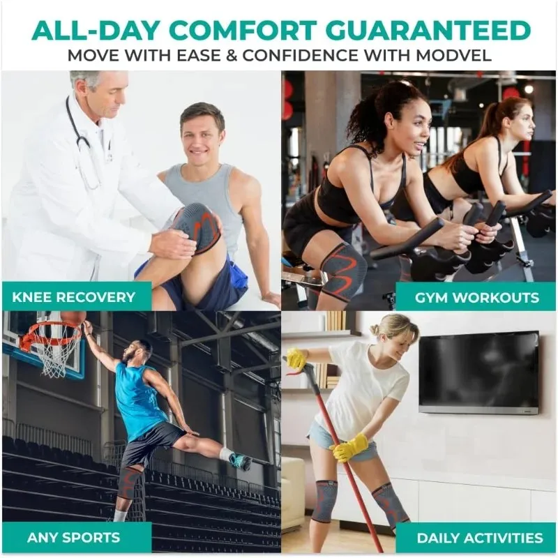 Knee Braces Knee Pain Knee Brace Compression Sleeve Knee Pain Meniscus Tear Arthritis Pain Relief Knee Sleeves knee brace