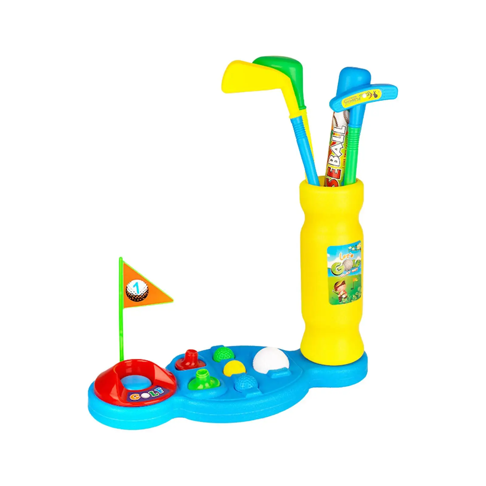 Boys Girls Golf Club Set Early Educational Toy Exercise Toy Training Golf Toy for Boys Girls Kids 3 4 5 6 Birthday Gifts Babies