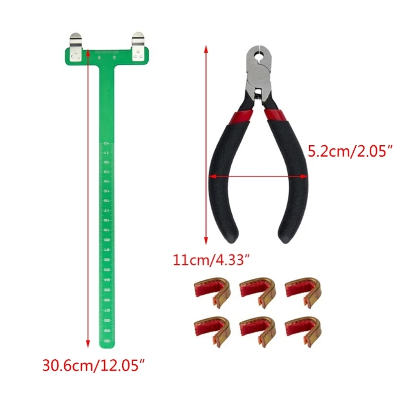 Nocking Point Plier Turning Kit for T Square Ruler Measure Accessories Recurve B