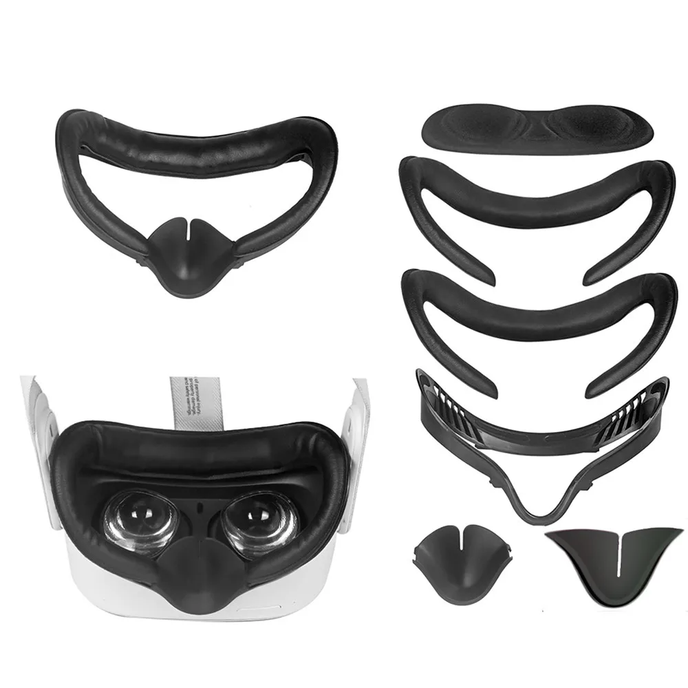 

Аксессуары VR, очки, маска для глаз, наволочка для лица, набор для Oculus Quest 2 VR