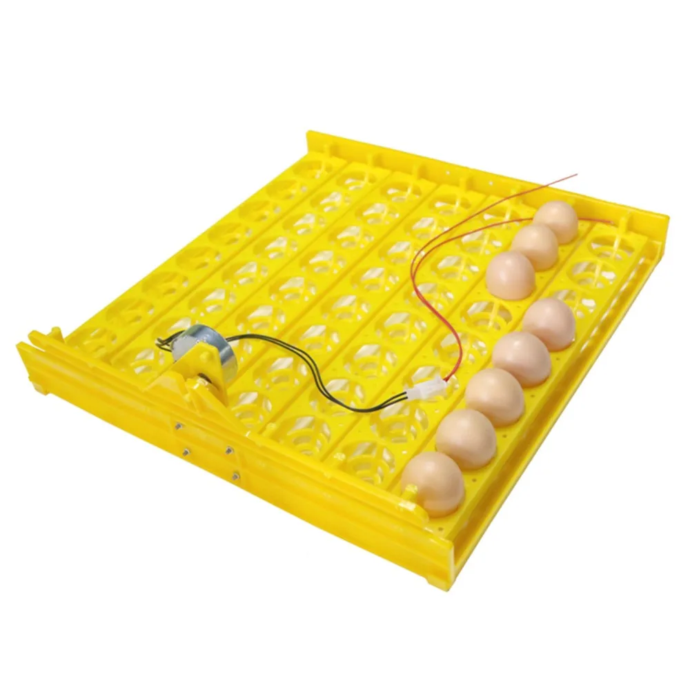 

63 Eggs Incubator Turn Tray Chickens Ducks Poultry Automatically Incubator Turntable Turn Eggs Incubation Equipment 1 Set