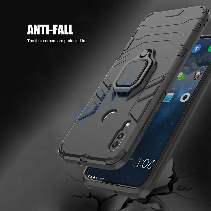 Coque Huawei P20 Pro Avec Cordon - Bleu Foncé Transparent - TPU - Neuf