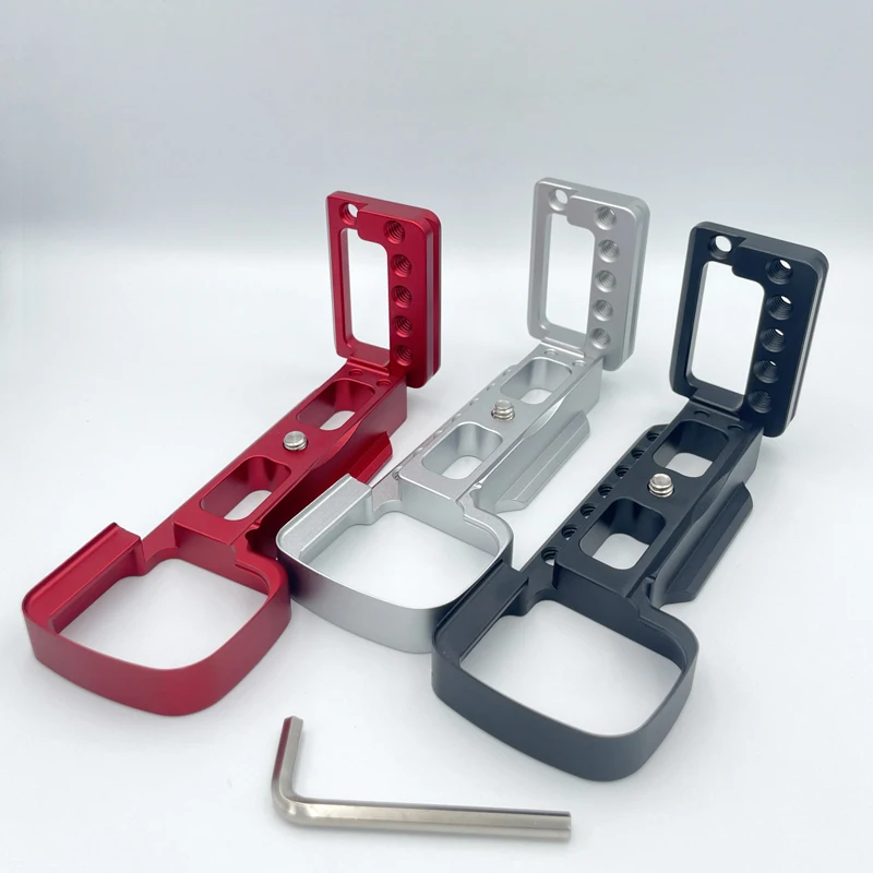 Per Sony A6100 A6300 A6400 Piastra A Sgancio Rapido Hot Shoe Staffa Porosa L Impugnatura