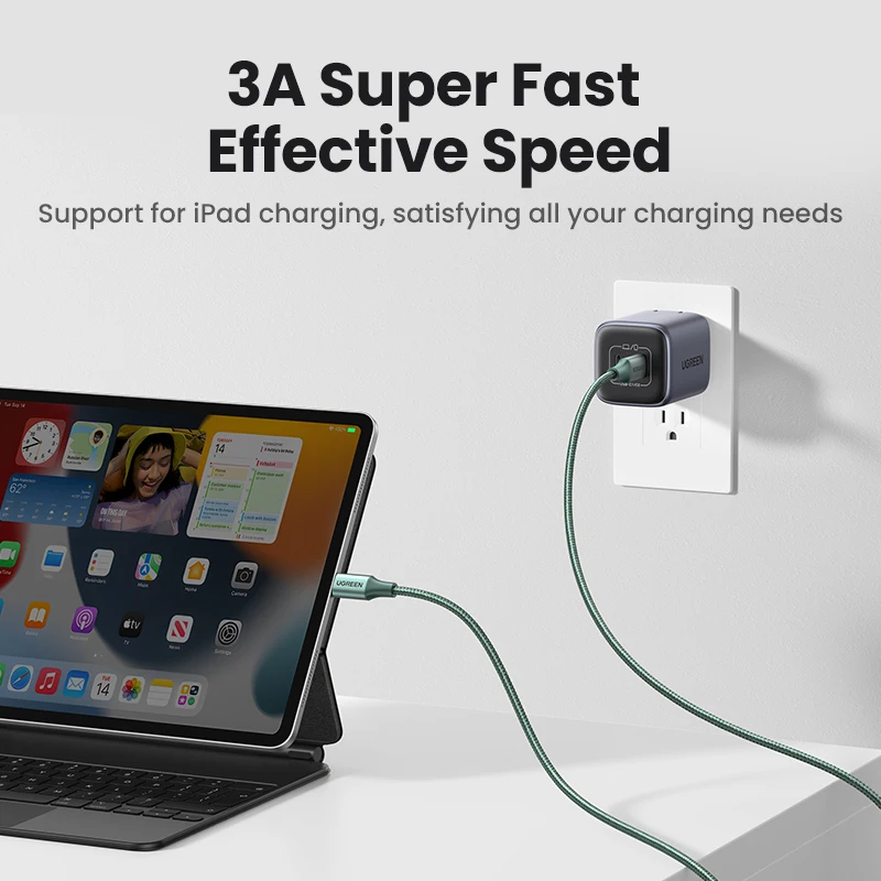 UGREEN MFi USB C to Lightning Cable 20W PD for iPhone 14 13 12 Pro Max Fast Charging Type C Data Cable Phone Charge for iPad