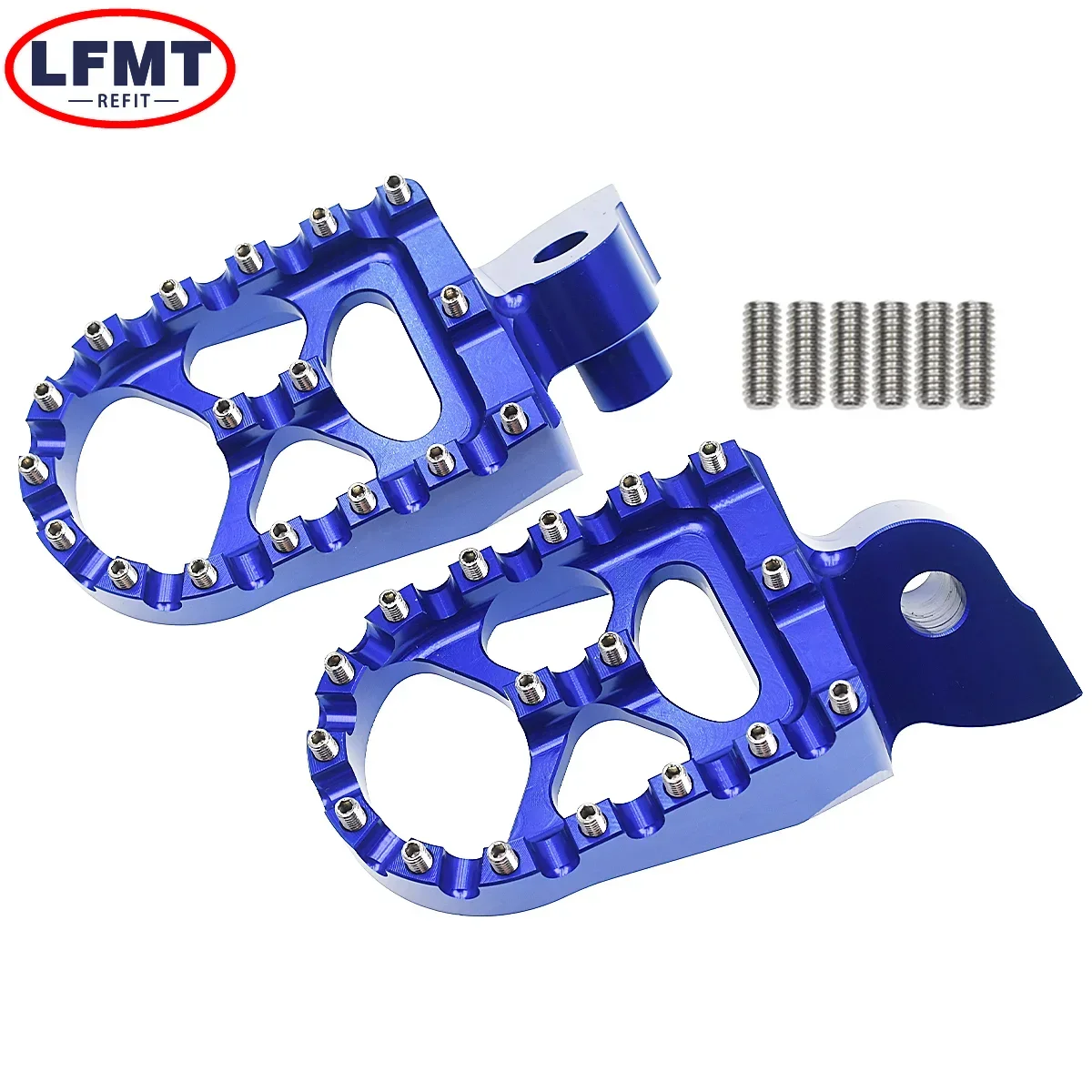 Motorcycle Footrests Motorcycle Foot Pedals Motorcycle CNC Foot pegs Foot Rests Pedals Yamaha YZ65 YZ85 YZ125 YZ250 YZ250F YZ450F YZ125X 250X YZ250FX 450FX WR250F 450F