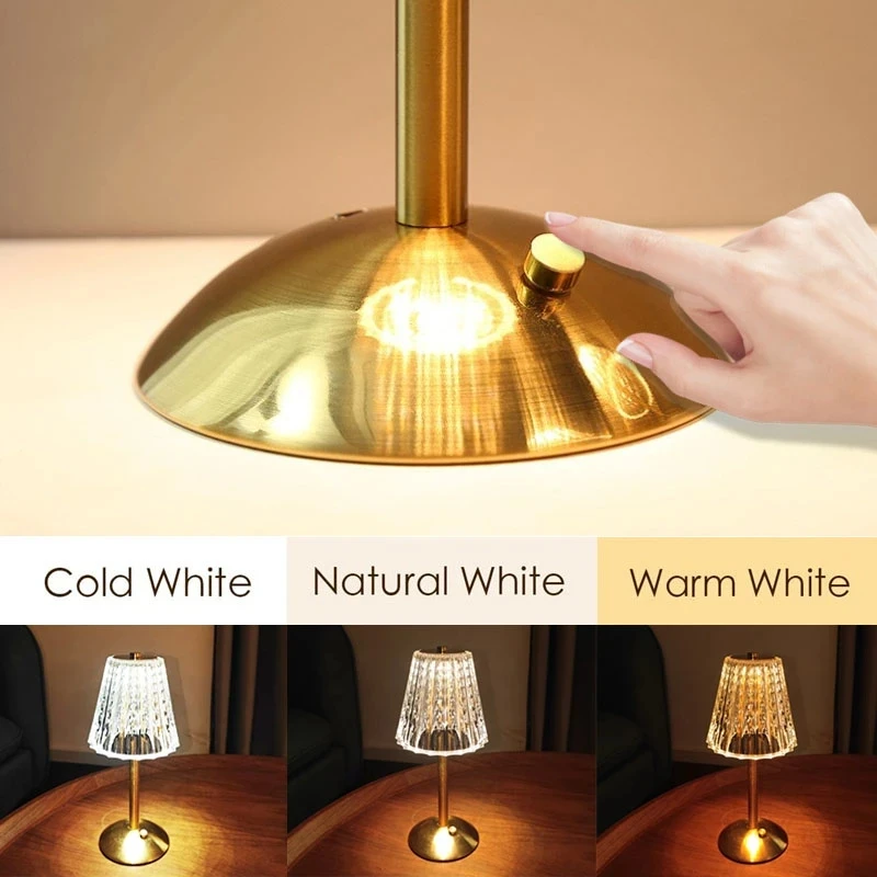 Rechargeable Wireless Table Lamp - Image 2
