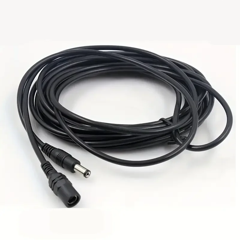 3/5/10/15/20/30M DC 12V Power Extension Cable 5.5*2.1mm Connector Male To Female For CCTV Security Camera Extended Power cable
