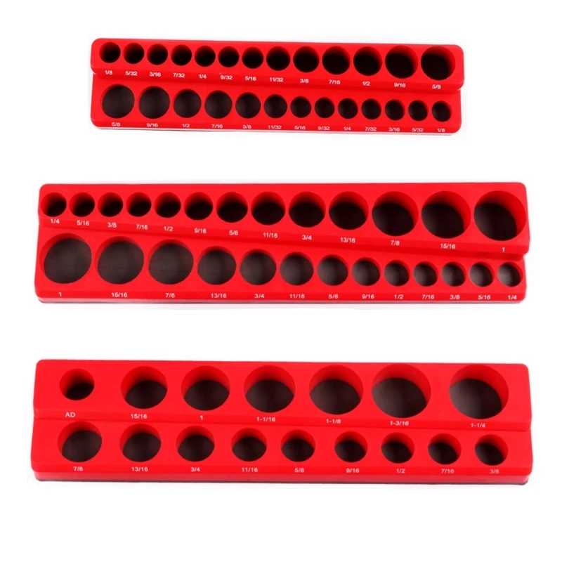 

X37E Screwdriver Drill Bit Holder Tray Storage 1 4 3/8'' Bit
