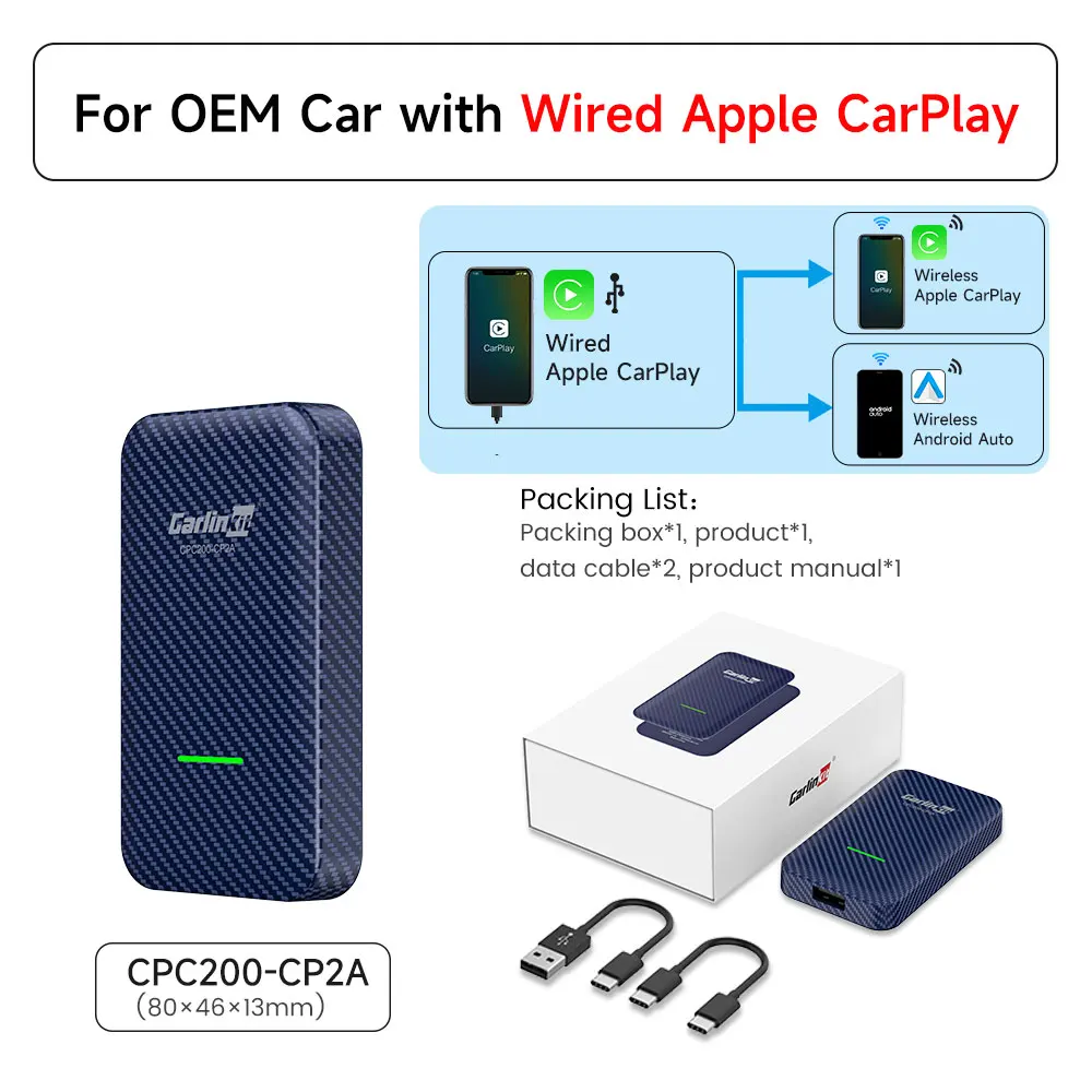 Carlink kit 4.0 WiredApple Carplay to wireless, Auto Accessories on  Carousell