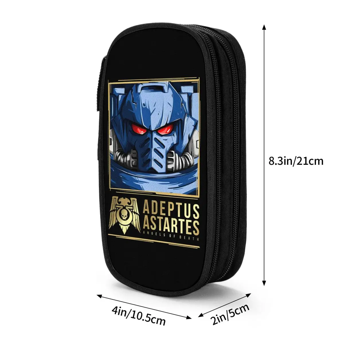 Adptus Astartes 펜슬 케이스, W-Warhammer 40k 펜 상자, 연필 가방, 어린이 대용량, 사무실 선물, 연필 파우치