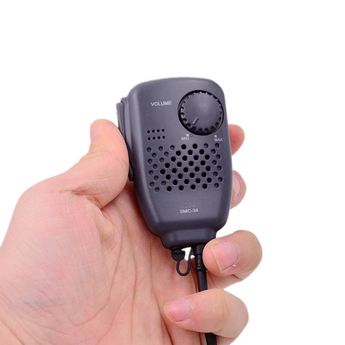 SMC34 HAM Microphone Adjust Volume Control Speaker for Baofeng Kenwood  WOUXUN TYT QYT K Plug Ham Two Way Radio 2 Pins PTT Mic - AliExpress
