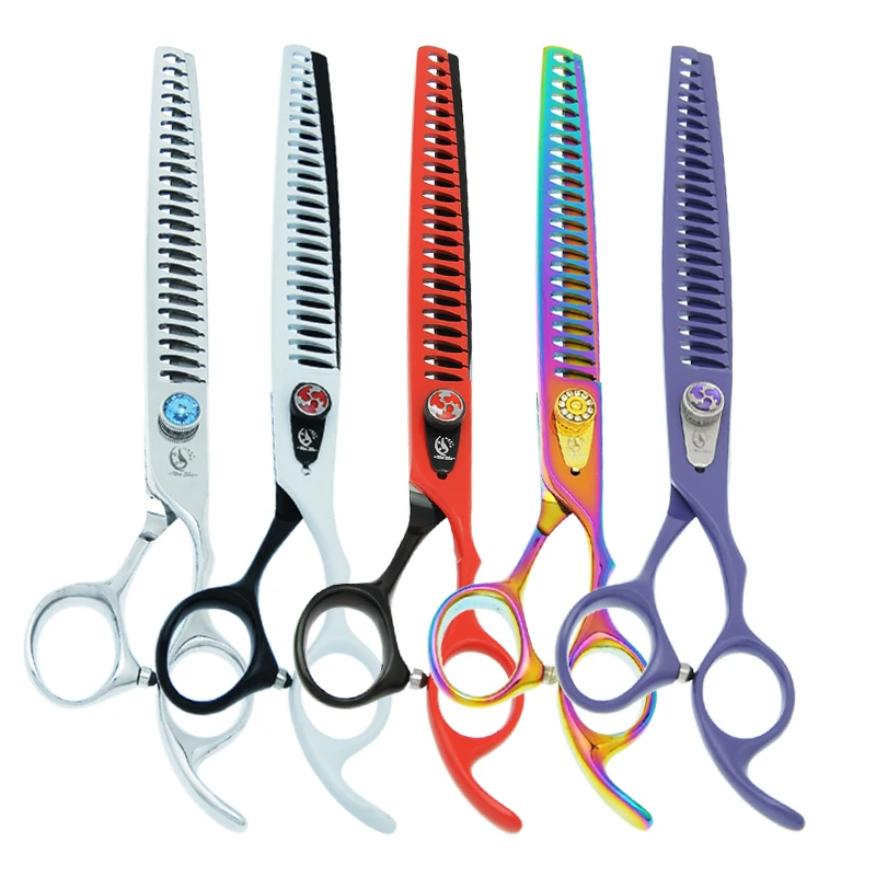 Shears Japão Aço 9CR Profissional Grooming Scissors Dog Hair Clipper B0059A