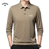 Spring and Autumn Men's High Quality Embroidered Long Sleeve Polo Shirt New Luxury Fashion Business Leisure Multi Functional Top 1