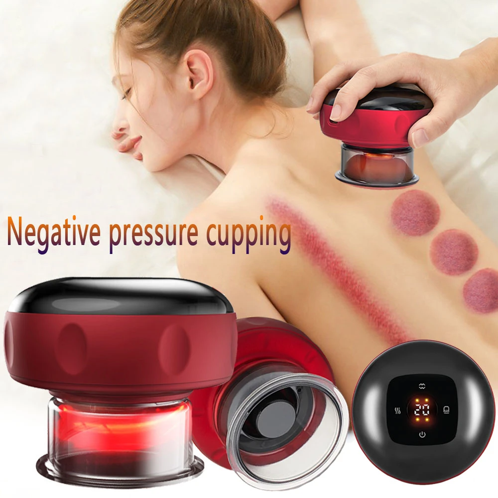 Electric Vacuum Cupping Massage Suction Slimming Body Massager Device