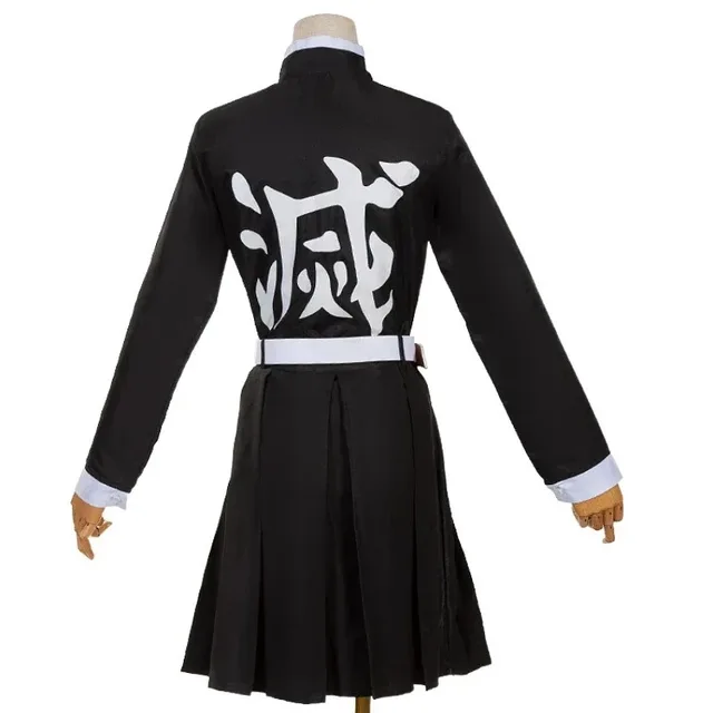 veste kimono de tsuyuri avec sigles chinois vue de l'arrière