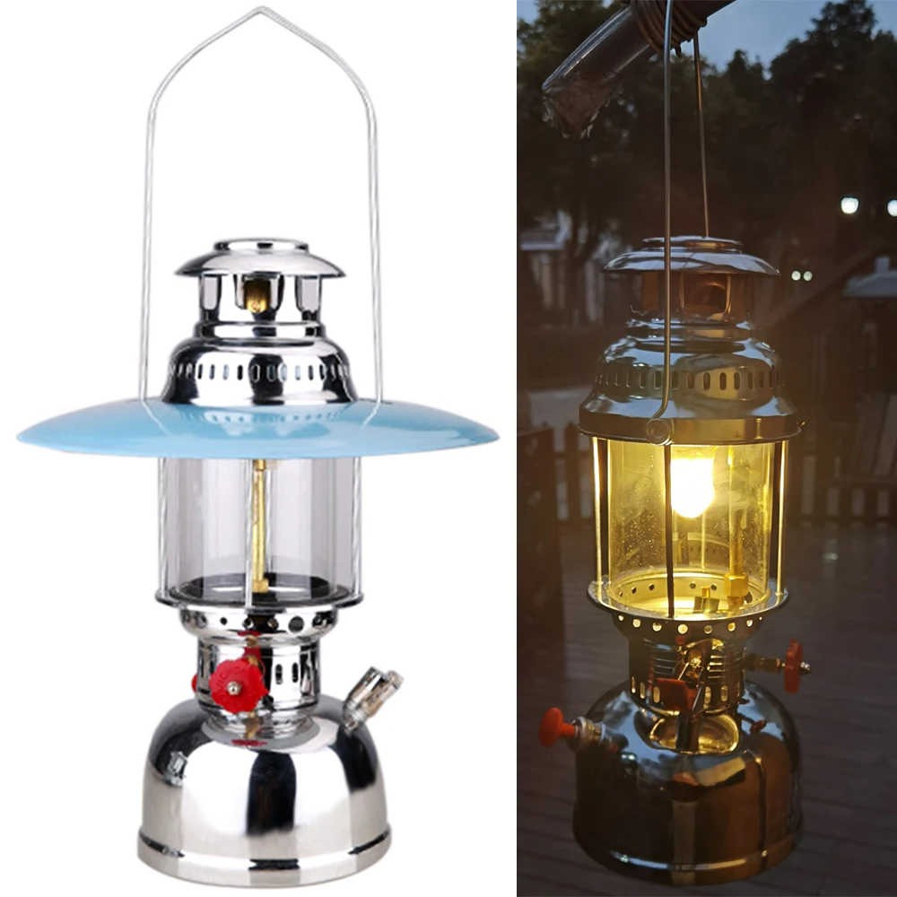 

Portable Kerosene Lamp Outdoor Lantern for Outdoor Fishing Camping Hiking Picnic Beach Camping Light Gas Lamp