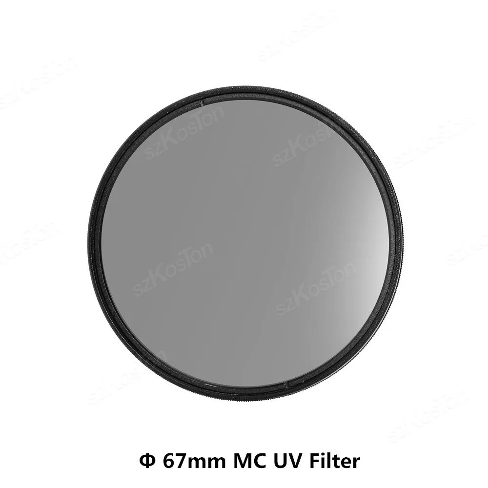 Ultra Slim Multi-Coated UV Filter Lens with Optics Protection