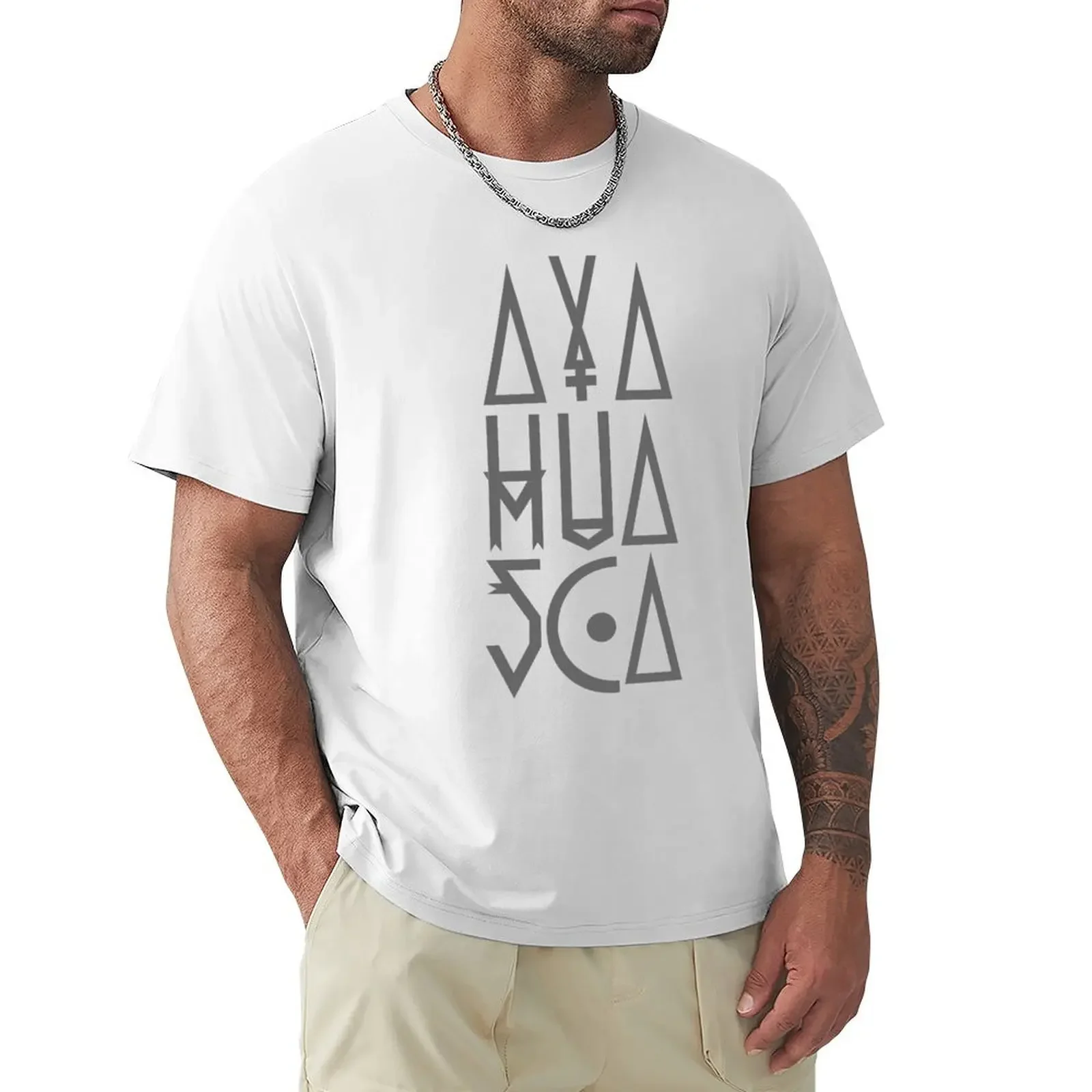 Ayahuasca T-Shirt Hippie Clothes Blanks Magliette Vintage Da Uomo
